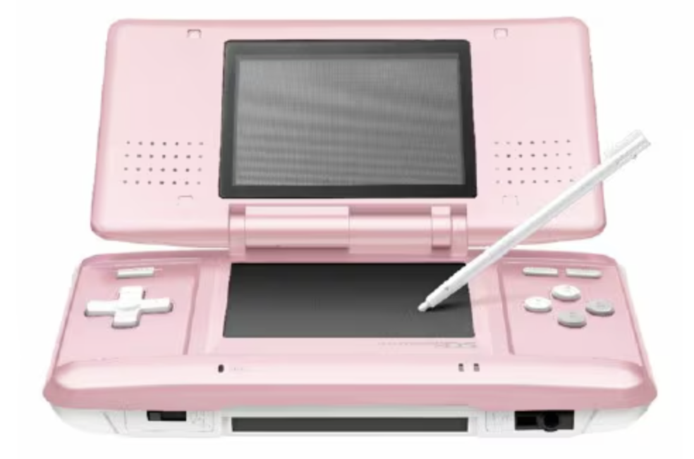 Nintendo DS in pink