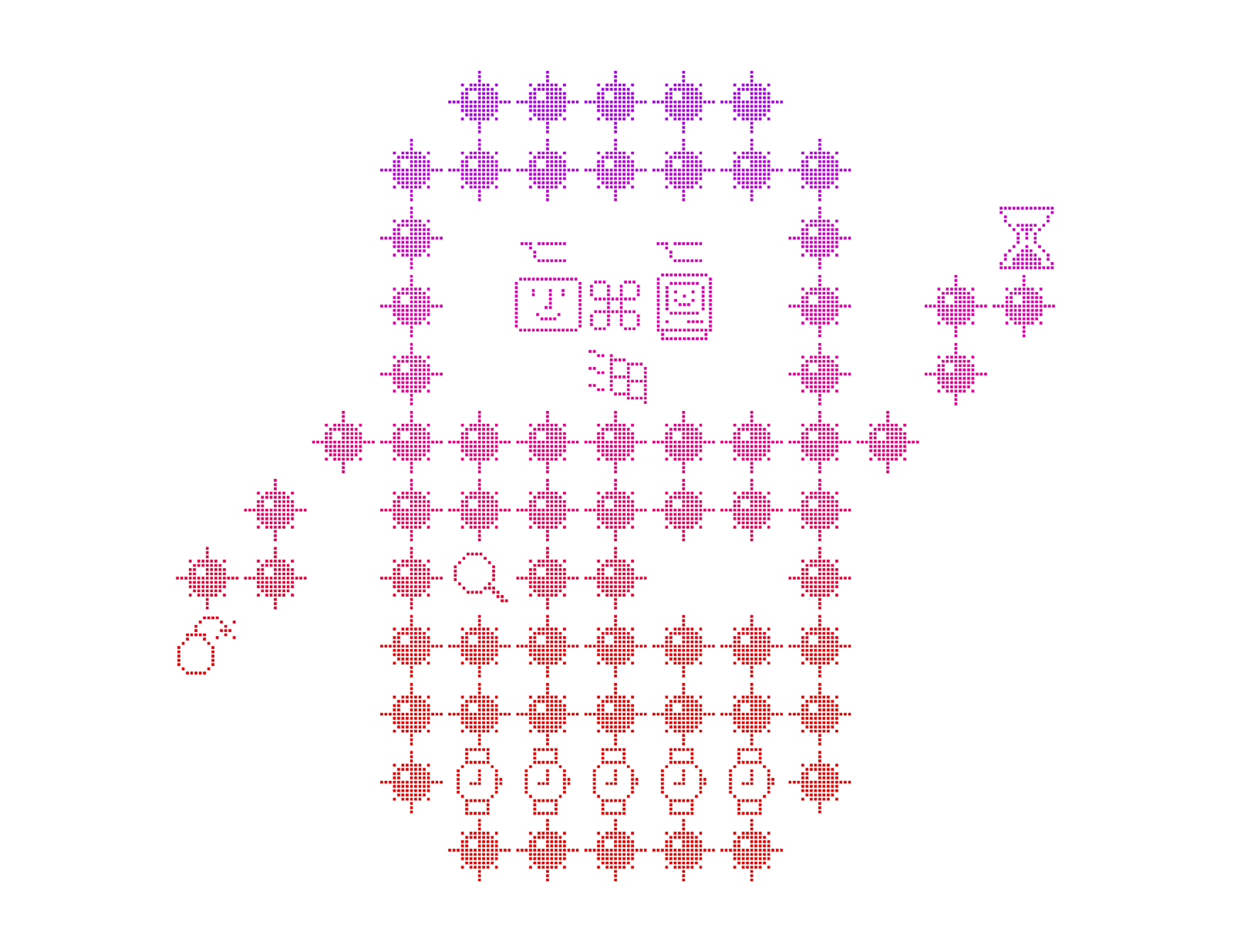Macintosh computer made of icons as final boss