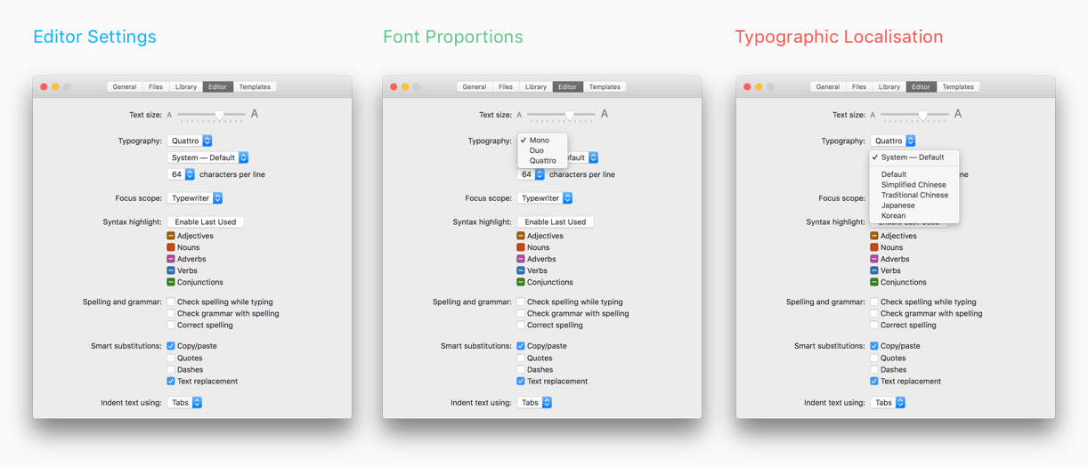 ia writer syntax highlighting