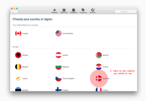 How to switch to a different country in the App Store