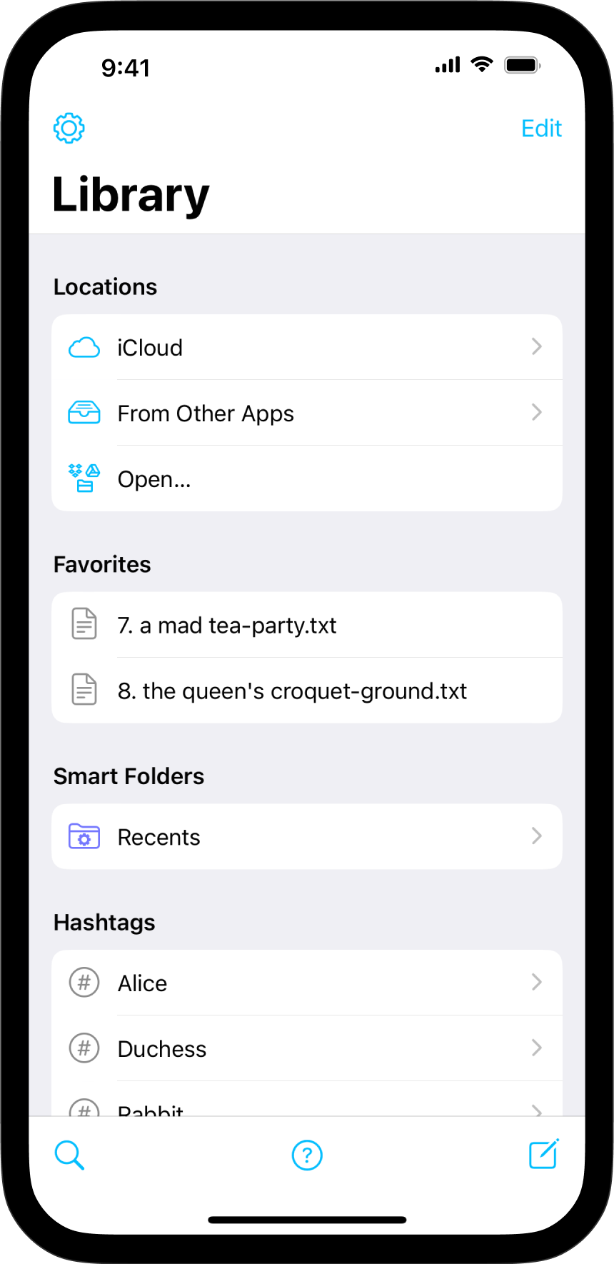 organize iPhone