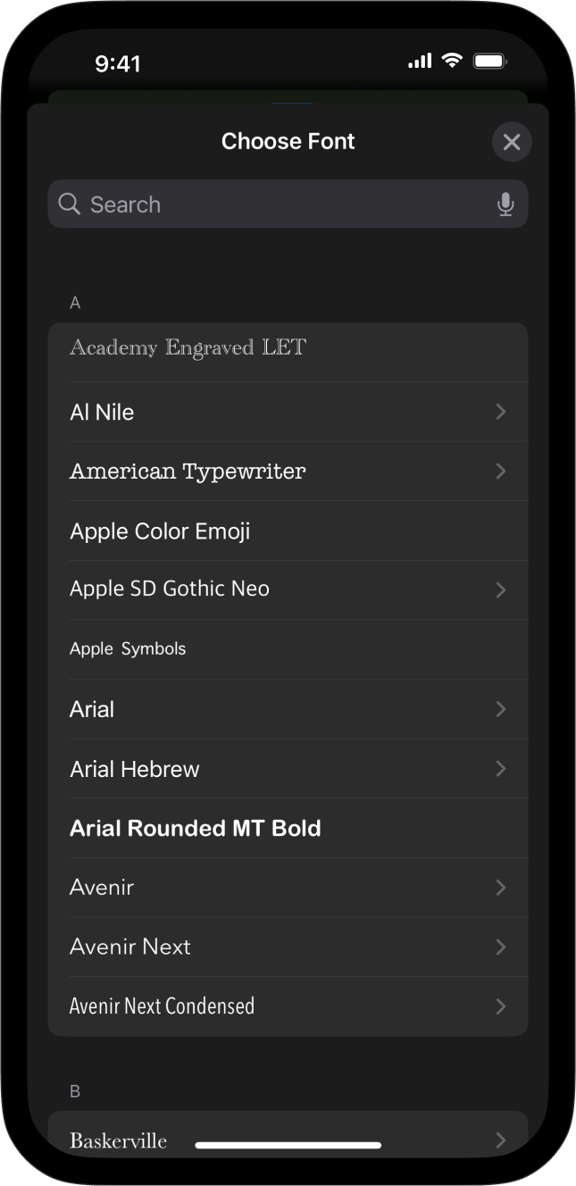 Change the fonts from the Design menu.