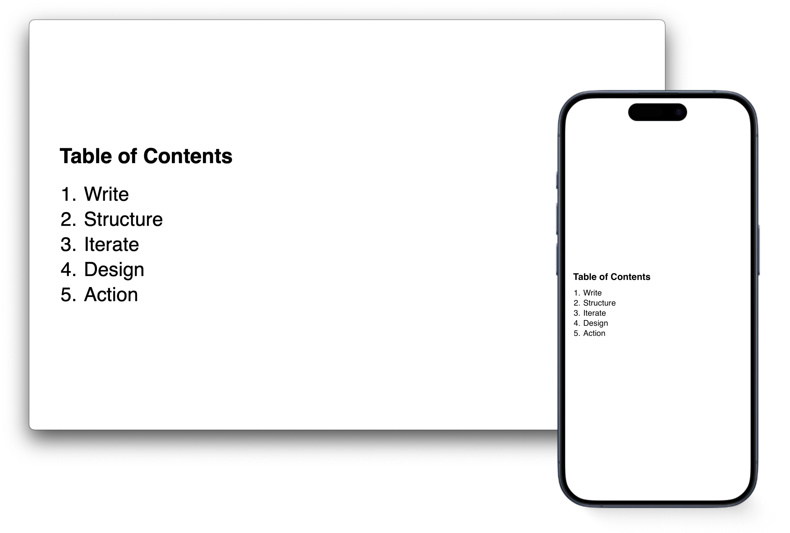 Table of Contents Desktop Mobile