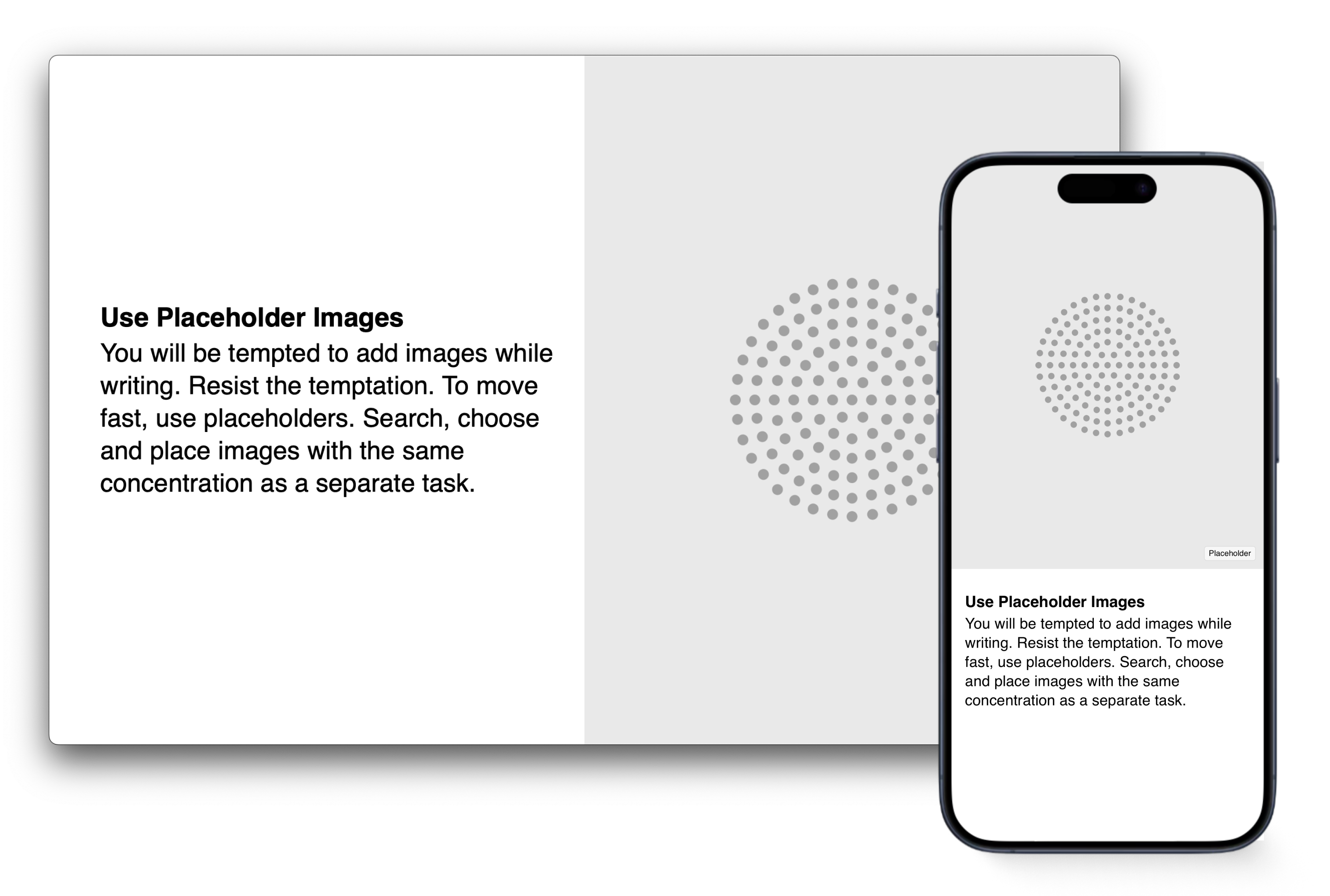 Text and Image Layout