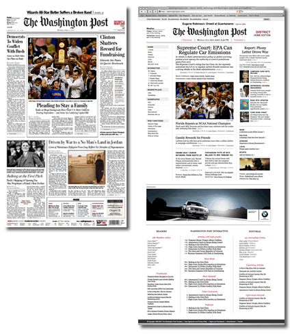 Washington Post Redesign a Wiki
