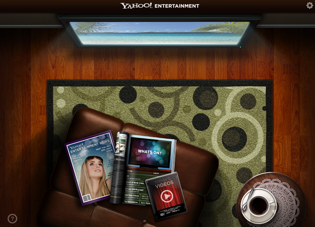 Yahoo Entertainment’s kitsch iPad app
