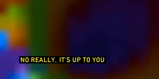 A screenshot from Radiohead’s In Rainbows website