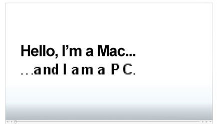 Hello I’m a Mac font